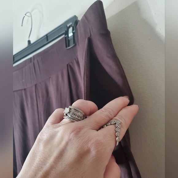 Universal Standard Soft Stretchy Culottes Size XS Wideleg Flowy 10-12 - Picture 6 of 13